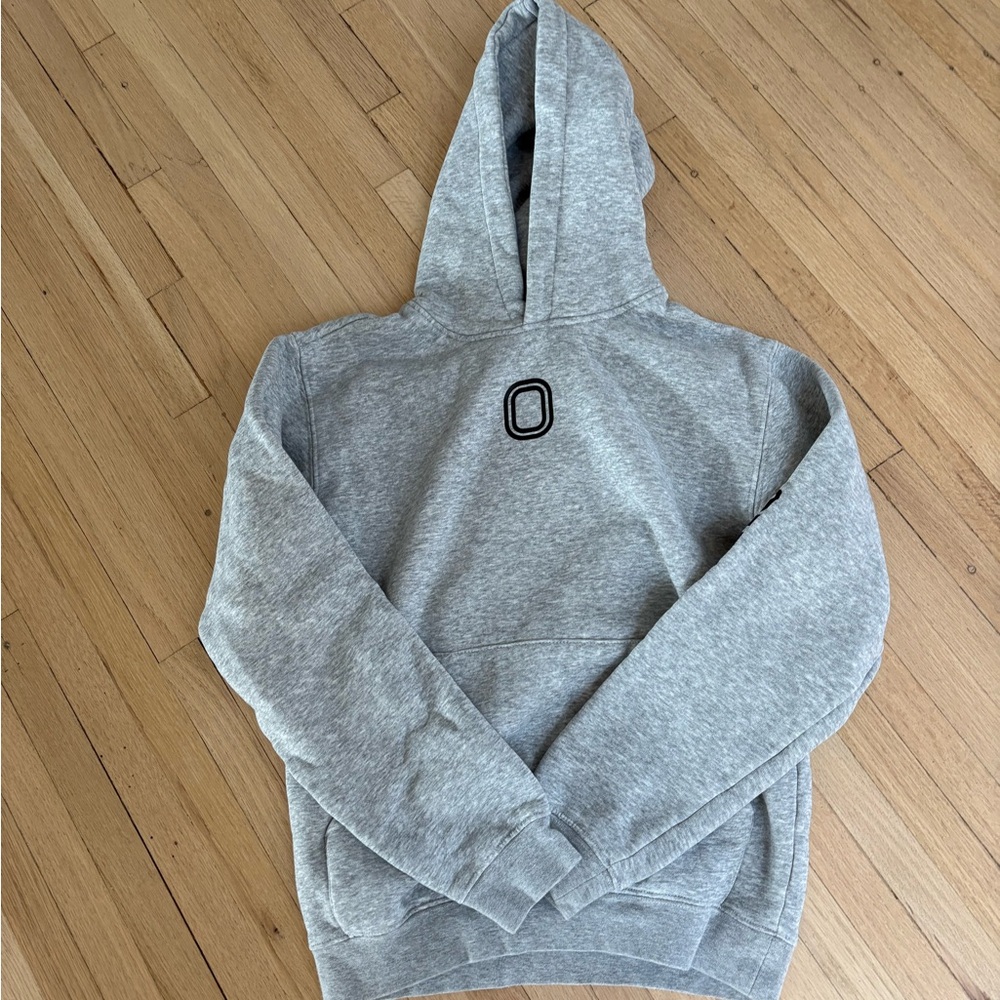 OVERTIME Cozy Gray Kids Hoodie